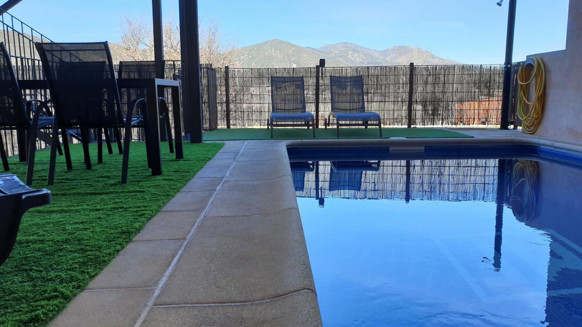 Casa Con Piscina En Parque Nacional De Cabaneros Navas de Estena Εξωτερικό φωτογραφία