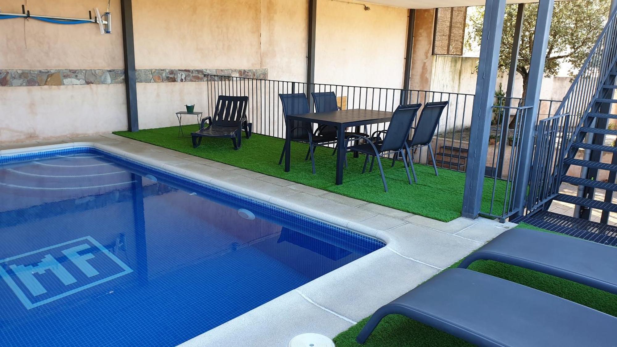 Casa Con Piscina En Parque Nacional De Cabaneros Navas de Estena Εξωτερικό φωτογραφία