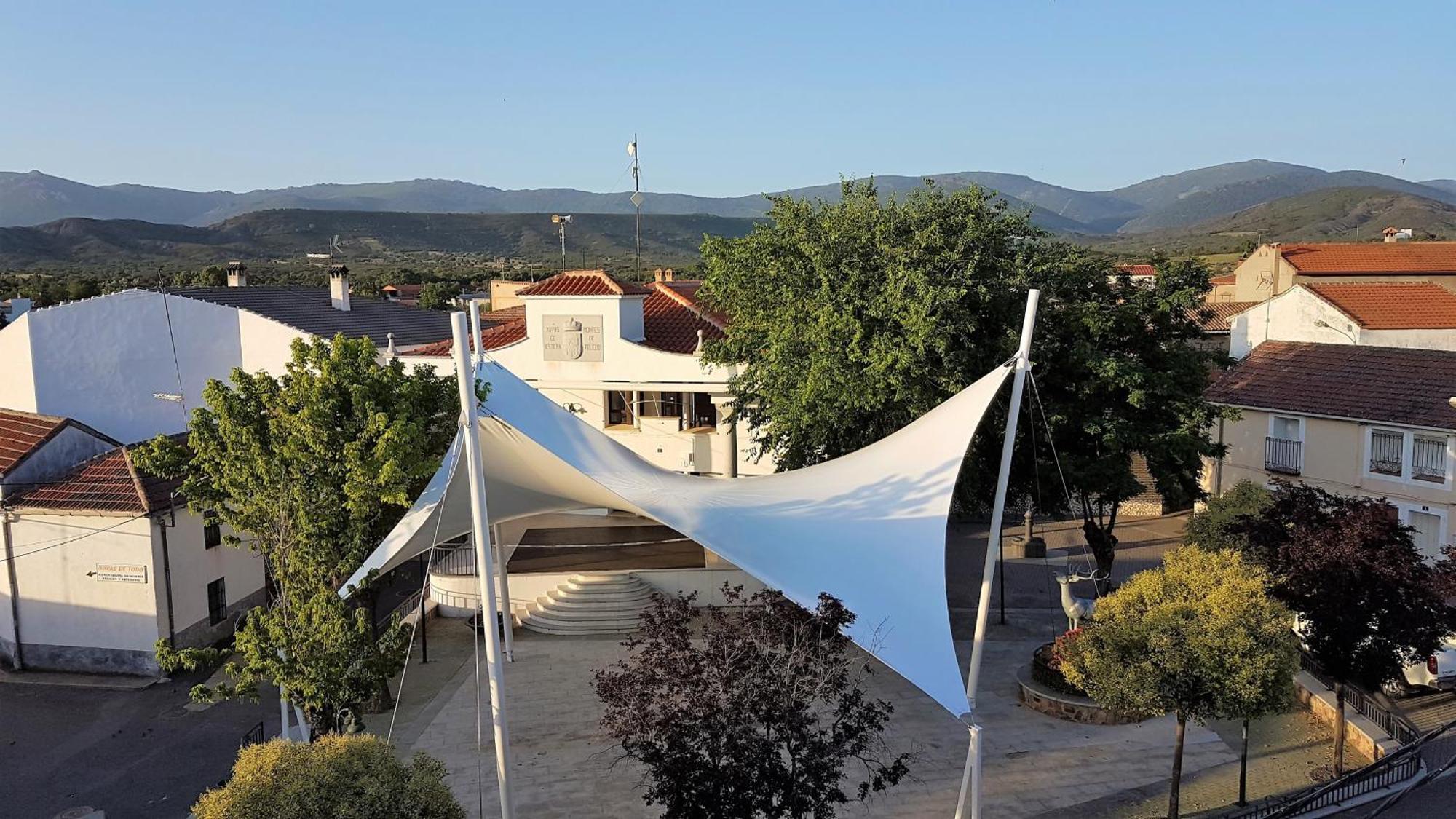 Casa Con Piscina En Parque Nacional De Cabaneros Navas de Estena Εξωτερικό φωτογραφία
